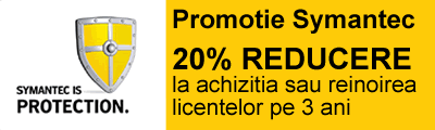 PROMOTIE SYMANTEC - 3 ANI LA PRET DE 2